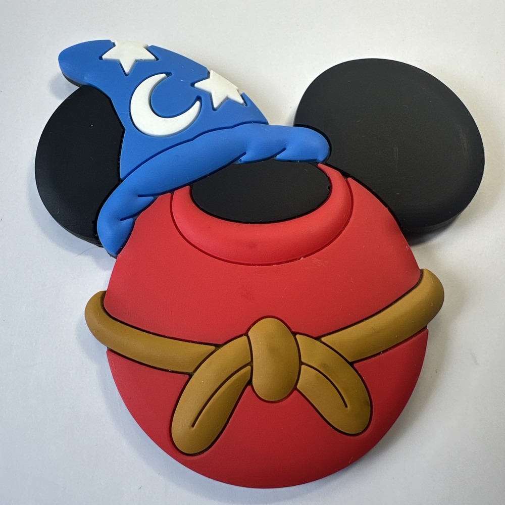 Disney Parks Sorcerer Mickey Icon Refrigerator Magnet